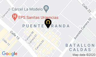 Mapa de Expresión Universal S.a. en Bogotá D.C