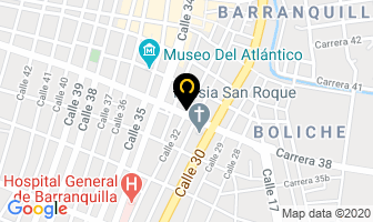 Mapa de Expreso Sabanero en Barranquilla