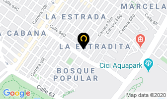 Mapa de Expresos Germán Redondo en Bogotá D.C