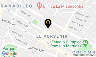 Mapa de Express Auto Air S.a.s. en Barranquilla