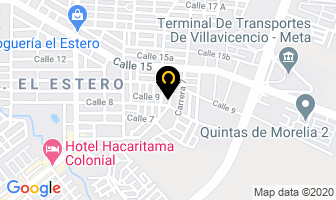 Mapa de Express Delivery Ltda. en Villavicencio