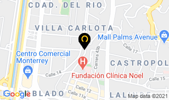 Mapa de Express Ideas Glc en Medellín