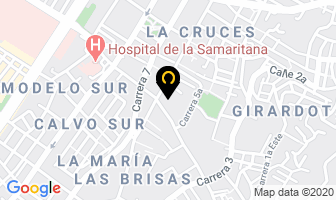 Mapa de Express Motorizados J B en Bogotá D.C