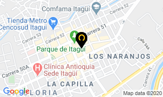 Mapa de Expresso Urban Wear en Itaguí