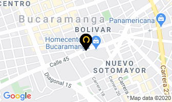 Mapa de Expuma-tex en Bucaramanga
