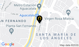 Mapa de Exro Ltda. en Medellín