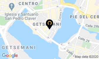 Mapa de Exro Ltda. en Cartagena