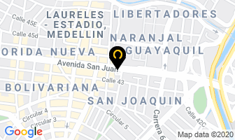 Mapa de Extiguantes Ltda. en Medellín