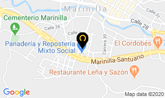 Mapa de Extiguantes Ltda en Marinilla