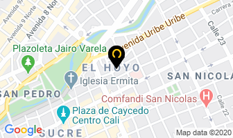 Mapa de Extinseg Seguridad Industrial en Cali