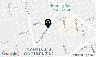 Mapa de Extinsol B.c. en Bucaramanga