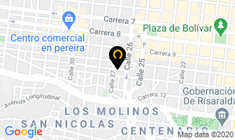 Mapa de Extintores Del Café en Pereira