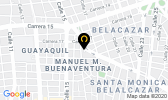 Mapa de Extintores Y Seguridad Super Ltda. en Cali