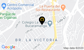Mapa de Extra Impresores en Bucaramanga