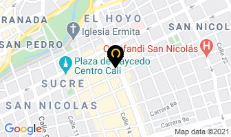 Mapa de Extracto Frances en Cali
