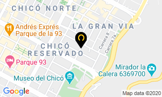 Mapa de Extrema Mercadeo Relacional Ltda. en Bogotá D.C