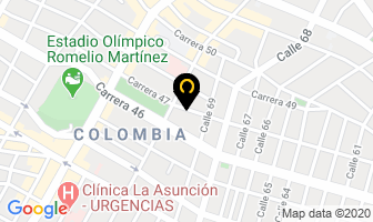 Mapa de Extreme Car Wash en Barranquilla