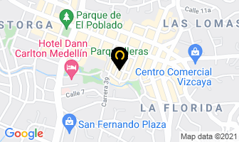 Mapa de Extreme Party en Medellín
