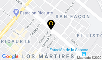 Mapa de Ezc Articulos De Pesca en Bogotá D.C