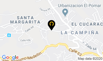 Mapa de F D Minotas Dotación Integral en Medellín