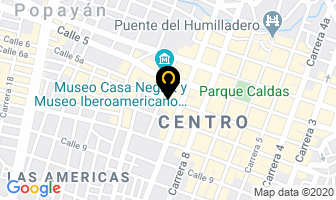 Mapa de Fábrica De Café Rico en Popayán