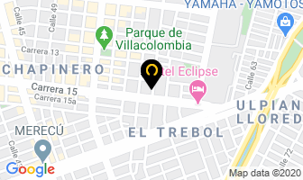Mapa de Fábrica De Colchones Julio en Cali