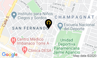 Mapa de Fábrica De Guantes Bolaños en Cali