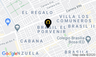Mapa de Fabrica De Muebles P.e.g en Bogotá D.C