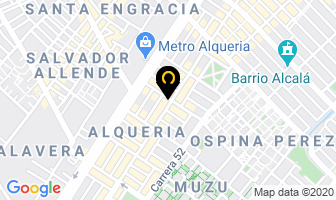 Mapa de Fabrica De Tejidos en Bogotá D.C