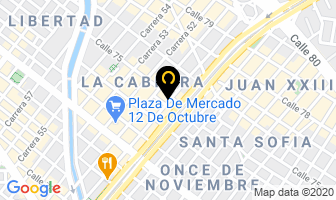 Mapa de Fábrica Muebles Técnicos en Bogotá D.C