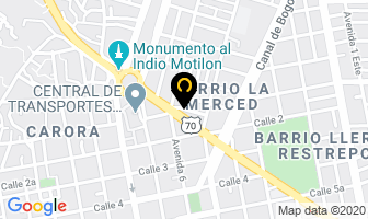 Mapa de Fábrica Resorcol en Cúcuta