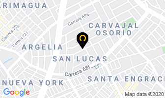 Mapa de Fabricaciones Milenium en Bogotá D.C