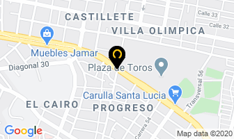 Mapa de Fabricajas en Cartagena