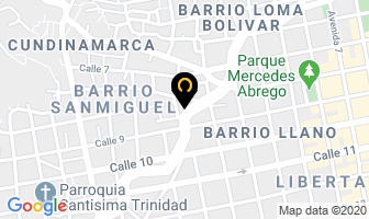 Mapa de Fabricajas Shalom en Cúcuta
