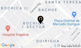 Mapa de Fabricar Diseño en Bogotá D.C