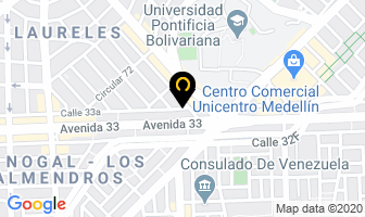 Mapa de Fabricasas en Medellín