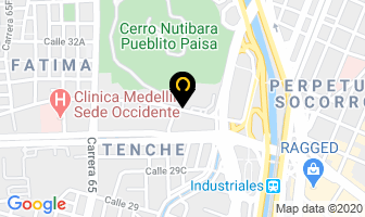 Mapa de Fabricopores Y Plásticos Ltda en Medellín