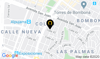Mapa de Fabrigas Dos en Medellín