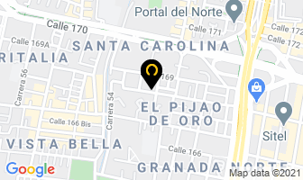 Mapa de Fabrilamp Ltda. en Bogotá D.C