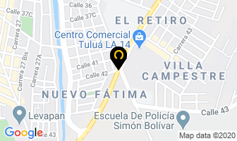 Mapa de Fabrimallas en Tulua
