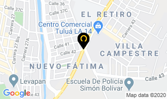 Mapa de Fabrimallas en Tulua