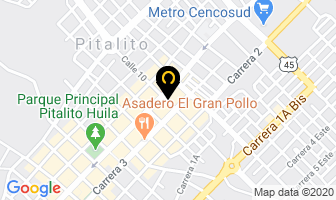 Mapa de Fachadas Y Graniplas en Pitalito