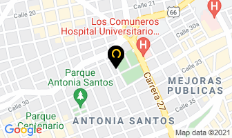 Mapa de Facial Dent en Bucaramanga