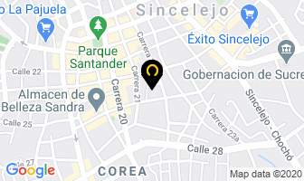 Mapa de Facicréditos en Sincelejo