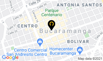 Mapa de Factor Center en Bucaramanga