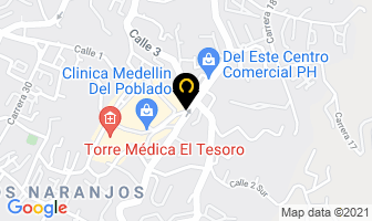 Mapa de Factor Global en Medellín