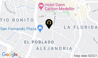 Mapa de Factor Group Colombia S.a. en Medellín
