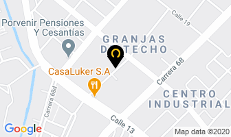 Mapa de Factores & Mercadeo S.a. en Bogotá D.C