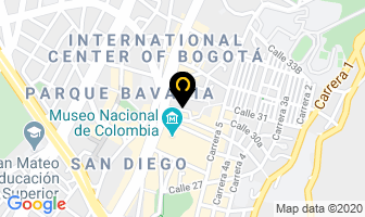 Mapa de Factoring Bancolombia en Bogotá D.C