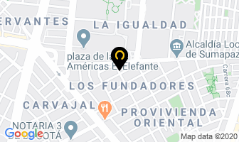 Mapa de Fajas Amara en Bogotá D.C